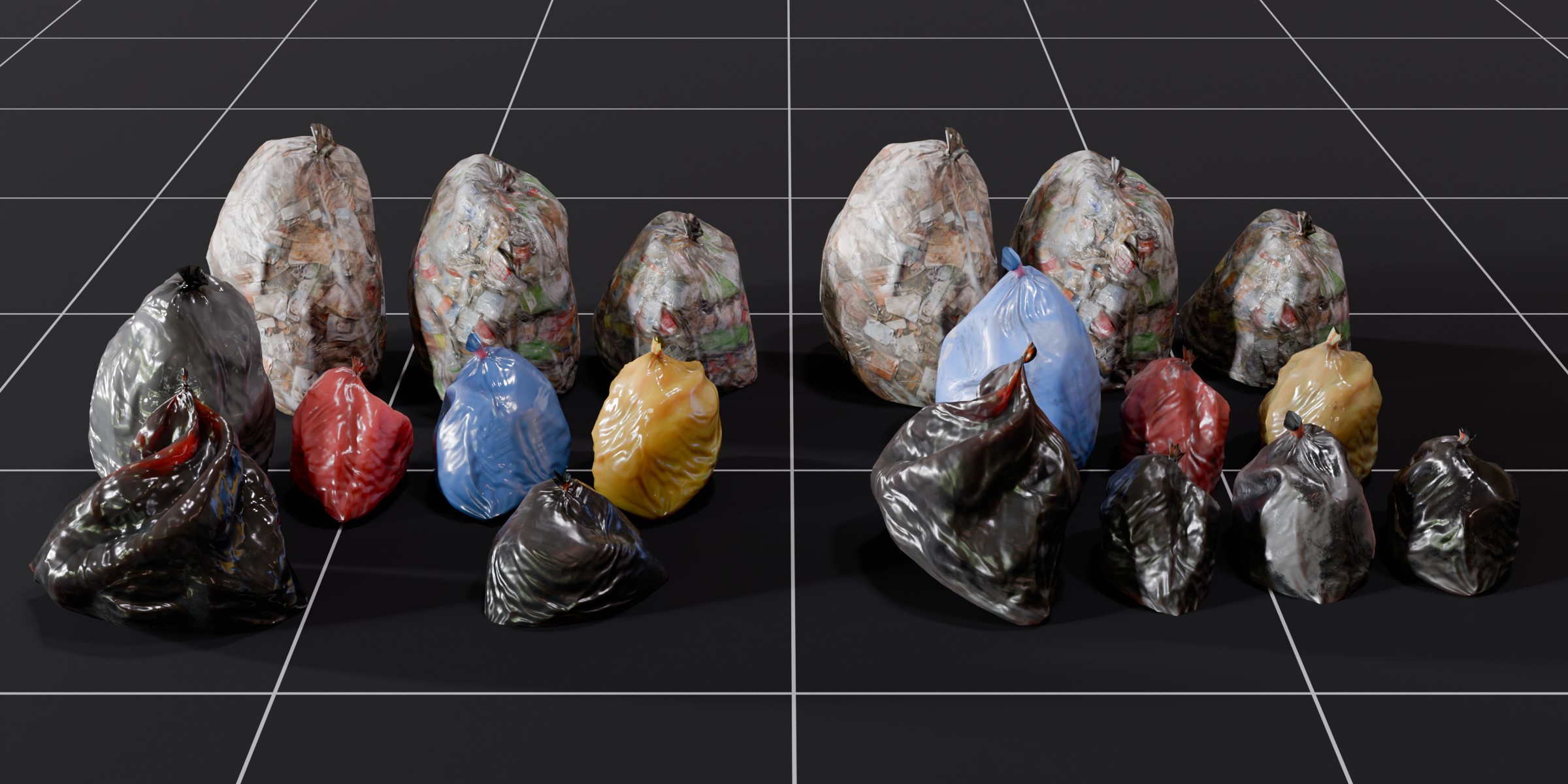 Garbage bags preview